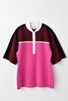 【エンフォルド/ENFOLD】のZIP BICOLOR PULLOVER/プルオーバー 人気、トレンドファッション・服の通販 founy(ファニー) ファッション Fashion レディースファッション Fashion for Women トップス・カットソー Cut & Sew Tops ニット Knit Tops & Sweaters カジュアルプルオーバー・ニットトップス Pullovers & Knit Tops / Casual Pullovers おすすめ Recommended / Our Picks エレガント 上品 Elegant シンプル Simple, Minimal スーツ Suit, Formalwear セットアップ Set-Up, Coordinated Outfit thumbnail ピンク|ID: prp329100004606131 ipo3291000000032838008