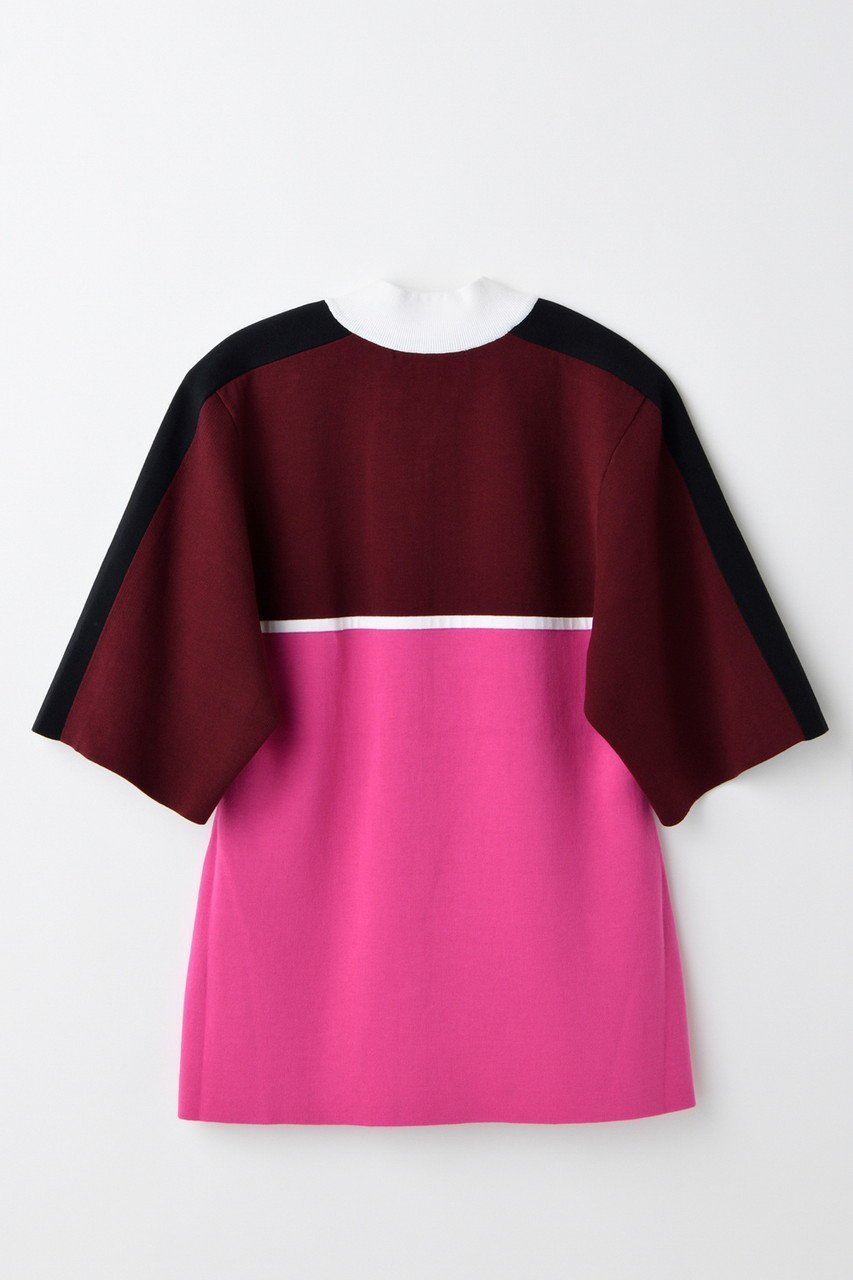 【エンフォルド/ENFOLD】のZIP BICOLOR PULLOVER/プルオーバー 人気、トレンドファッション・服の通販 founy(ファニー) 　ファッション　Fashion　レディースファッション　Fashion for Women　トップス・カットソー　Cut & Sew Tops　ニット　Knit Tops & Sweaters　カジュアルプルオーバー・ニットトップス　Pullovers & Knit Tops / Casual Pullovers　おすすめ　Recommended / Our Picks　エレガント 上品　Elegant　シンプル　Simple, Minimal　スーツ　Suit, Formalwear　セットアップ　Set-Up, Coordinated Outfit　other-2|ID: prp329100004606131 ipo3291000000032838014