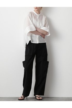 【ヒューエルミュージアム/hueLe Museum】の【STUMBLY】New Baker Cargo Pants 人気、トレンドファッション・服の通販 founy(ファニー) ファッション Fashion レディースファッション Fashion for Women パンツ Pants & Trousers カーゴパンツ Cargo Pants, Utility Pants シルク Silk, 100% Silk 新作・新入荷 New Arrivals / New In |ID:prp329100004606136