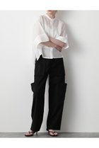 【ヒューエルミュージアム/hueLe Museum】の【STUMBLY】New Baker Cargo Pants ブラック|ID:prp329100004606136