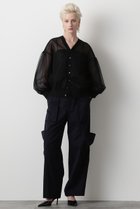 【ヒューエルミュージアム/hueLe Museum】の【STUMBLY】New Baker Cargo Pants 人気、トレンドファッション・服の通販 founy(ファニー) ファッション Fashion レディースファッション Fashion for Women パンツ Pants & Trousers カーゴパンツ Cargo Pants, Utility Pants シルク Silk, 100% Silk thumbnail ネイビー|ID: prp329100004606136 ipo3291000000035964205