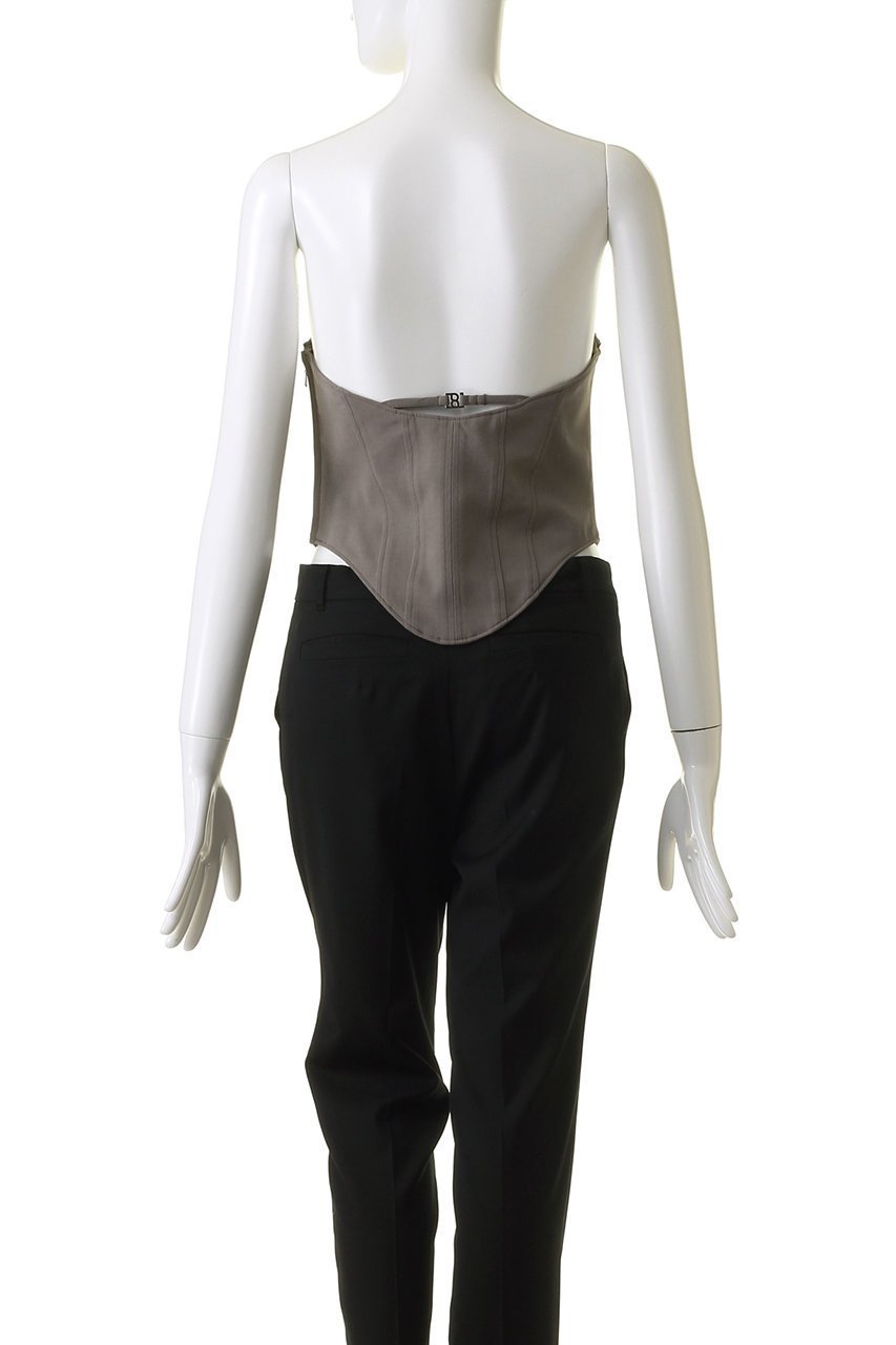 【プランク プロジェクト/PRANK PROJECT】のウーステッドビスチェ / Worsted Bustier 人気、トレンドファッション・服の通販 founy(ファニー) 　ファッション　Fashion　レディースファッション　Fashion for Women　トップス・カットソー　Cut & Sew Tops　キャミソール&ノースリーブ　Camisoles & Sleeveless Tops　シャツ・ブラウス・オフィスカジュアル　Elegant Blouses & Button-Ups　ロングTシャツ・Tシャツ　Longline T-Shirts & Tees　カットソー・ベーシックTシャツ　Cut-and-Sewn Tops / Stretch Tees & Basics　ビスチェ　Bustiers & Corset Tops / Layered Bustier Style　オケージョン　Occasion Wear　カッティング　Cutting Detail　カットソー　Cut and Sewn Top　キャミソール　Camisole, Spaghetti Strap Top　シフォン　Chiffon, Lightweight Fabric　タンク　Tank Top, Sleeveless Top　ビスチェ　Bustier, Corset Top　おすすめ　Recommended / Our Picks　夏　Summer　other-4|ID: prp329100004606137 ipo3291000000032838277