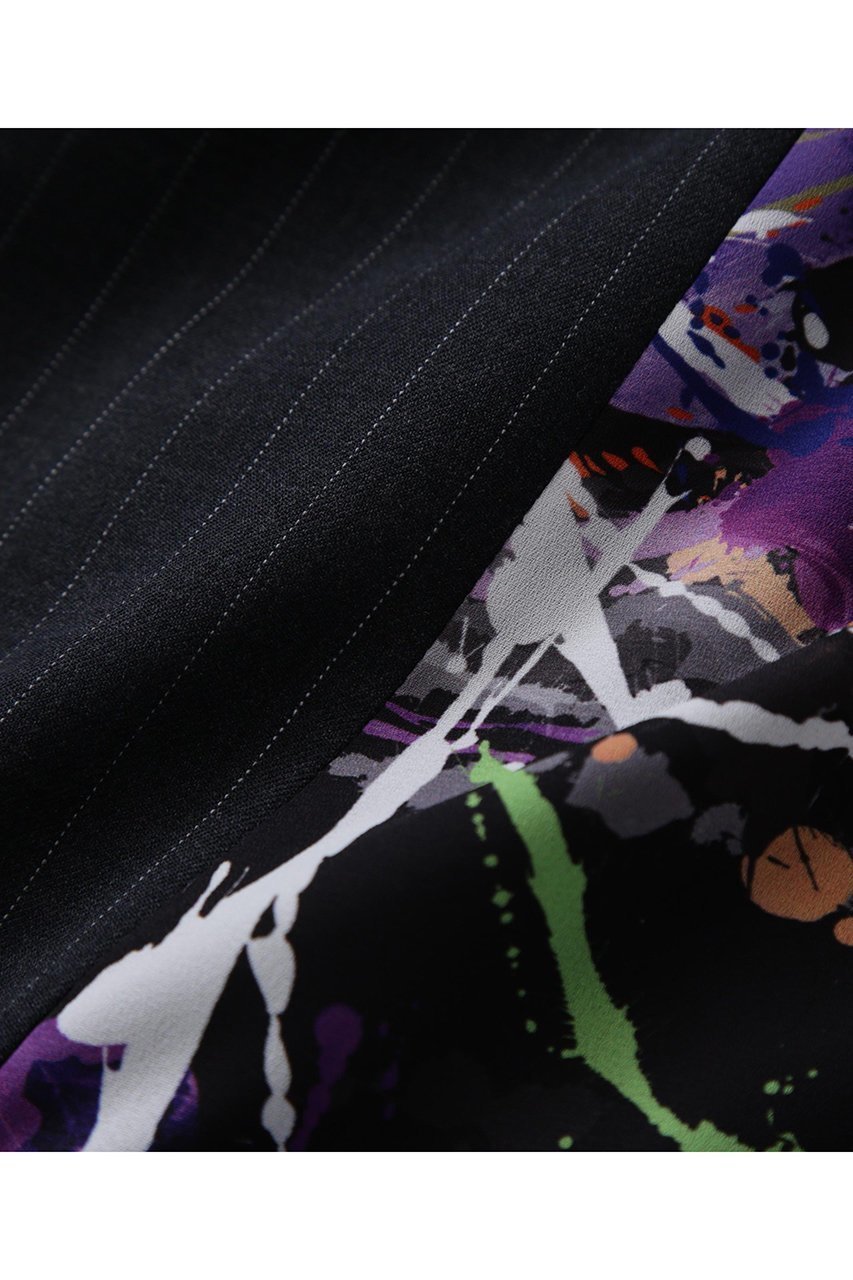 【ヒューエルミュージアム/hueLe Museum】の【STUMBLY】Printed Combination Wide Pants 人気、トレンドファッション・服の通販 founy(ファニー) 　ファッション　Fashion　レディースファッション　Fashion for Women　パンツ　Pants & Trousers　プリント　Print, Printed Pattern　ワイド　Wide, Wide Fit　other-8|ID: prp329100004606138 ipo3291000000033486855