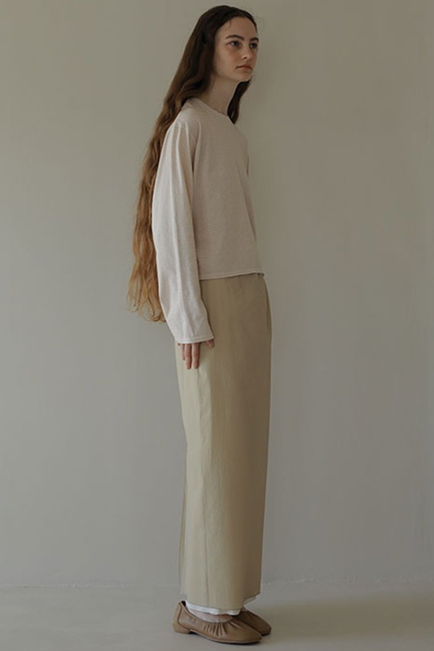 【エトレトウキョウ/ETRE TOKYO】のコンパクトボーダートップス 人気、トレンドファッション・服の通販 founy(ファニー) 　ファッション　Fashion　レディースファッション　Fashion for Women　トップス・カットソー　Cut & Sew Tops　シャツ・ブラウス・オフィスカジュアル　Elegant Blouses & Button-Ups　ロングTシャツ・Tシャツ　Longline T-Shirts & Tees　カットソー・ベーシックTシャツ　Cut-and-Sewn Tops / Stretch Tees & Basics　おすすめ　Recommended / Our Picks　スリーブ　Sleeve, Long Sleeve / Short Sleeve　トレンド　Trend, Trending Now　バランス　Balance, Style Balance　ボーダー　Border, Stripe　ロング　Long, Long-Length　今季　This Season, Current Season　other-2|ID: prp329100004606140 ipo3291000000032838363
