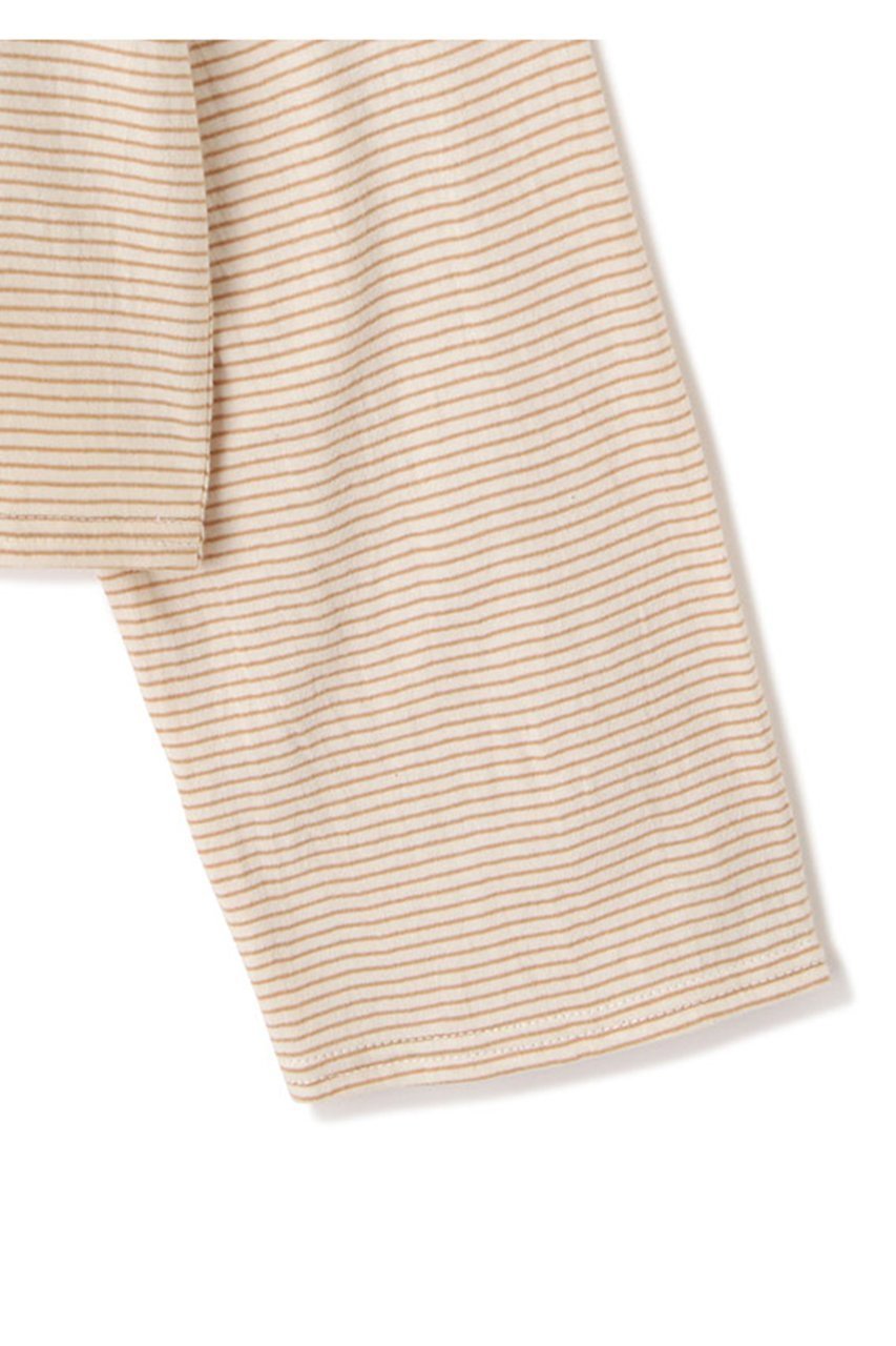 【エトレトウキョウ/ETRE TOKYO】のコンパクトボーダートップス 人気、トレンドファッション・服の通販 founy(ファニー) 　ファッション　Fashion　レディースファッション　Fashion for Women　トップス・カットソー　Cut & Sew Tops　シャツ・ブラウス・オフィスカジュアル　Elegant Blouses & Button-Ups　ロングTシャツ・Tシャツ　Longline T-Shirts & Tees　カットソー・ベーシックTシャツ　Cut-and-Sewn Tops / Stretch Tees & Basics　おすすめ　Recommended / Our Picks　スリーブ　Sleeve, Long Sleeve / Short Sleeve　トレンド　Trend, Trending Now　バランス　Balance, Style Balance　ボーダー　Border, Stripe　ロング　Long, Long-Length　今季　This Season, Current Season　other-8|ID: prp329100004606140 ipo3291000000032838400
