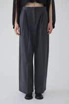 【リムアーク/RIM.ARK】のMove belt light PT/パンツ 人気、トレンドファッション・服の通販 founy(ファニー) ファッション Fashion レディースファッション Fashion for Women パンツ Pants & Trousers シンプル Simple, Minimal ストレッチ Stretch, Stretchy Fabric ワイド Wide, Wide Fit 今季 This Season, Current Season 夏 Summer 定番 Standard, Basic Item thumbnail グレー|ID: prp329100004606142 ipo3291000000032838463