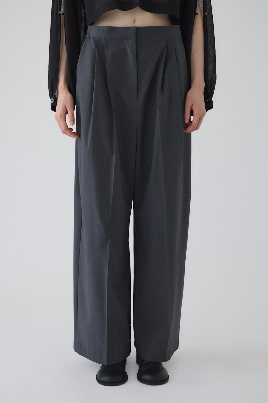 【リムアーク/RIM.ARK】のMove belt light PT/パンツ インテリア・キッズ・メンズ・レディースファッション・服の通販 founy(ファニー) 　ファッション　Fashion　レディースファッション　Fashion for Women　パンツ　Pants & Trousers　シンプル　Simple, Minimal　ストレッチ　Stretch, Stretchy Fabric　ワイド　Wide, Wide Fit　今季　This Season, Current Season　夏　Summer　定番　Standard, Basic Item　グレー|ID: prp329100004606142 ipo3291000000032838463