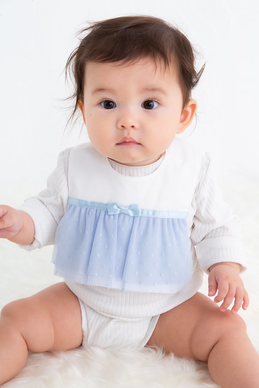 【ポプキンズ/POMPKINS / KIDS】の【Baby】フォーマルスタイ 人気、トレンドファッション・服の通販 founy(ファニー) 　ファッション　Fashion　キッズファッション　Fashion for Kids　おすすめ　Recommended / Our Picks　ギフト プレゼント　Gift / Present　チュール　Tulip, Tulip Motif　ドット　Polka Dot, Dot Pattern　フォーマル　Formal, Dressy　リボン　Ribbon, Bow　定番　Standard, Basic Item　other-4|ID: prp329100004606144 ipo3291000000032838567