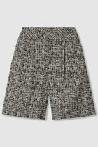 【アナイ/ANAYI】のツイーディージャガードキュロットパンツ ブラック|ID: prp329100004606146 ipo3291000000035003472