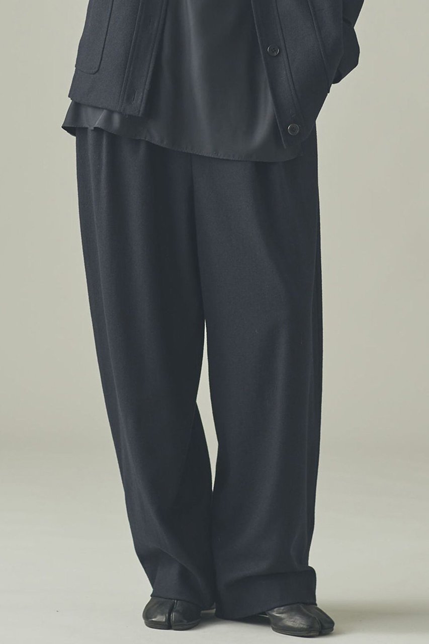 【カレンソロジー/Curensology】の〈C.S.G〉アンセドニアパンツ インテリア・キッズ・メンズ・レディースファッション・服の通販 founy(ファニー) ファッション Fashion レディースファッション Fashion for Women パンツ Pants & Trousers ウォーム Warm Fabric スーツ Suit, Formalwear セットアップ Set-Up, Coordinated Outfit リラックス Relax, Relaxed Fit エレガント 上品 Elegant ネイビー|ID: prp329100004606147 ipo3291000000035795977