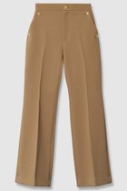 【アルアバイル/allureville】の【Loulou Willoughby】ダブルクロスフレアーパンツ 人気、トレンドファッション・服の通販 founy(ファニー) ファッション Fashion レディースファッション Fashion for Women パンツ Pants & Trousers ストレッチ Stretch, Stretchy Fabric センター Center, Center Line フィット Fit, Slim Fit フレア Flare, Flared 今季 This Season, Current Season 定番 Standard, Basic Item 新作・新入荷 New Arrivals / New In thumbnail キャメル|ID: prp329100004606151 ipo3291000000032838734