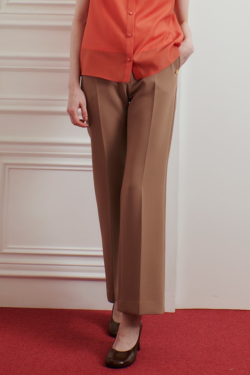 【アルアバイル/allureville】の【Loulou Willoughby】ダブルクロスフレアーパンツ 人気、トレンドファッション・服の通販 founy(ファニー) 　ファッション　Fashion　レディースファッション　Fashion for Women　パンツ　Pants & Trousers　ストレッチ　Stretch, Stretchy Fabric　センター　Center, Center Line　フィット　Fit, Slim Fit　フレア　Flare, Flared　今季　This Season, Current Season　定番　Standard, Basic Item　新作・新入荷　New Arrivals / New In　other-7|ID: prp329100004606151 ipo3291000000032838768
