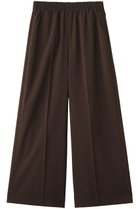 【ランバン オン ブルー/LANVIN en Bleu】のドライポリエステルイージーパンツ 人気、トレンドファッション・服の通販 founy(ファニー) ファッション Fashion レディースファッション Fashion for Women パンツ Pants & Trousers なめらか Smooth, Silky Texture センター Center, Center Line ワイド Wide, Wide Fit thumbnail ブラウン|ID: prp329100004606155 ipo3291000000032838868