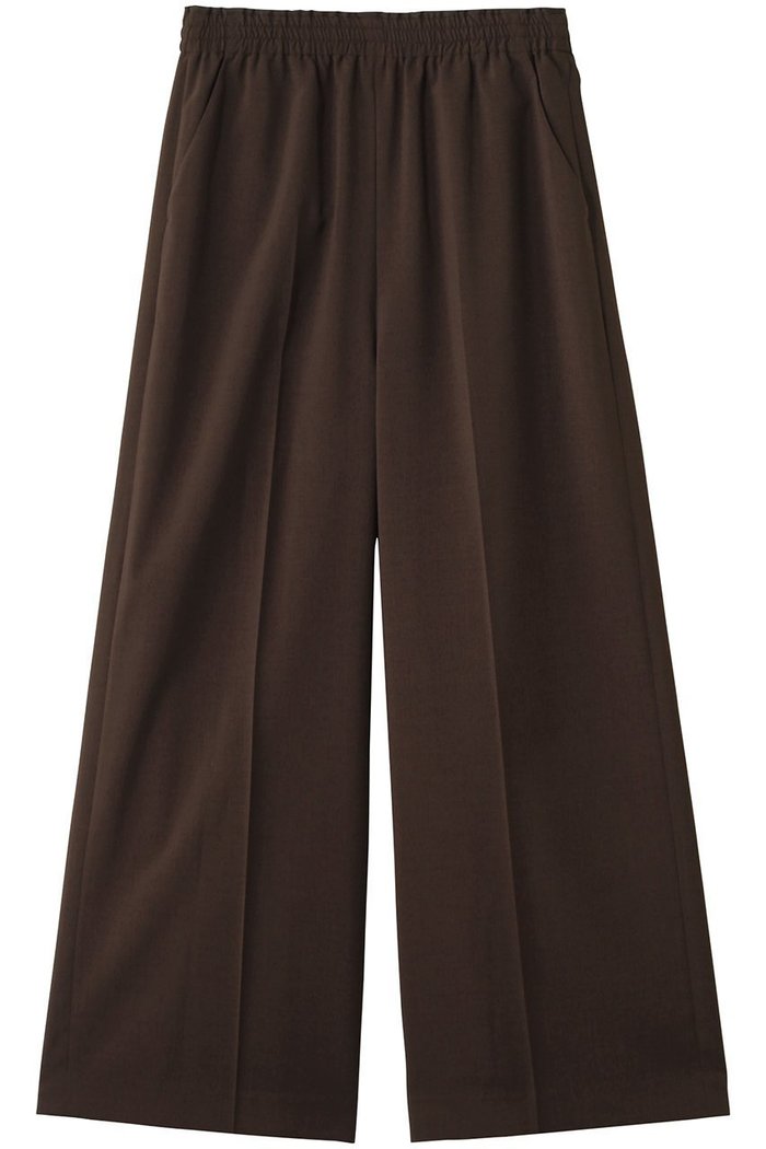 【ランバン オン ブルー/LANVIN en Bleu】のドライポリエステルイージーパンツ インテリア・キッズ・メンズ・レディースファッション・服の通販 founy(ファニー) https://founy.com/ ファッション Fashion レディースファッション Fashion for Women パンツ Pants & Trousers なめらか Smooth, Silky Texture センター Center, Center Line ワイド Wide, Wide Fit |ID: prp329100004606155 ipo3291000000035806384