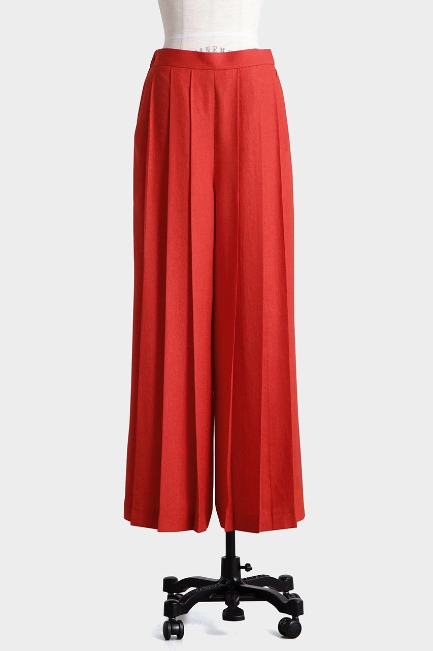 【ヒューエルミュージアム/hueLe Museum】の【STUMBLY】Tuck Pleated Wide Pants 人気、トレンドファッション・服の通販 founy(ファニー) 　ファッション　Fashion　レディースファッション　Fashion for Women　パンツ　Pants & Trousers　ドレープ　Drape, Draping Fabric　フラップ　Flap, Flap Pocket　フランス　France, French　フロント　Front, Front Design　マニッシュ　Mannish, Boyish　ミリタリー　Military, Army Style　other-2|ID: prp329100004606164 ipo3291000000032839308