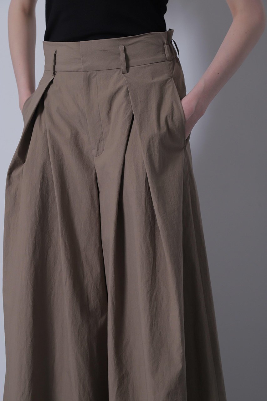 【ヒューエルミュージアム/hueLe Museum】の【STUMBLY】Cross Tuck Wide Pants 人気、トレンドファッション・服の通販 founy(ファニー) 　ファッション　Fashion　レディースファッション　Fashion for Women　パンツ　Pants & Trousers　クール　Cool, Chic　シルク　Silk, 100% Silk　フロント　Front, Front Design　マニッシュ　Mannish, Boyish　ワイド　Wide, Wide Fit　other-4|ID: prp329100004606166 ipo3291000000032839357