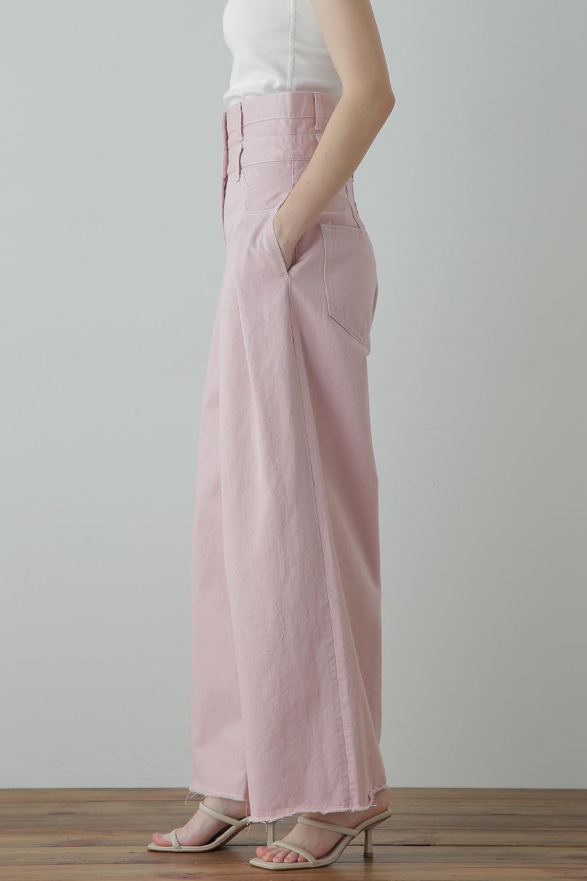 【ヒューエルミュージアム/hueLe Museum】の【STUMBLY】High Waist Wide Pants 人気、トレンドファッション・服の通販 founy(ファニー) 　ファッション　Fashion　レディースファッション　Fashion for Women　パンツ　Pants & Trousers　コレクション　Collection, Seasonal Line　デニム　Denim, Jeans Material　リメイク　Remake, Reconstructed　定番　Standard, Basic Item　other-4|ID: prp329100004606167 ipo3291000000032839404
