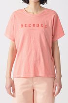 【エコアルフ/ECOALF】のKEMI BECAUSE Tシャツ 人気、トレンドファッション・服の通販 founy(ファニー) ファッション Fashion レディースファッション Fashion for Women トップス・カットソー Cut & Sew Tops シャツ・ブラウス・オフィスカジュアル Elegant Blouses & Button-Ups ロングTシャツ・Tシャツ Longline T-Shirts & Tees カットソー・ベーシックTシャツ Cut-and-Sewn Tops / Stretch Tees & Basics コレクション Collection, Seasonal Line ショート Short, Short Length スリーブ Sleeve, Long Sleeve / Short Sleeve フロント Front, Front Design プリント Print, Printed Pattern ベーシック Basic, Essential thumbnail ピンク|ID: prp329100004606169 ipo3291000000034954554