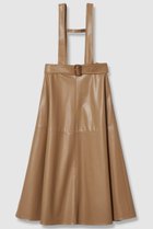 【アナイ/ANAYI】のフェイクレザージャンパー スカート キャメル|ID: prp329100004606170 ipo3291000000032839489