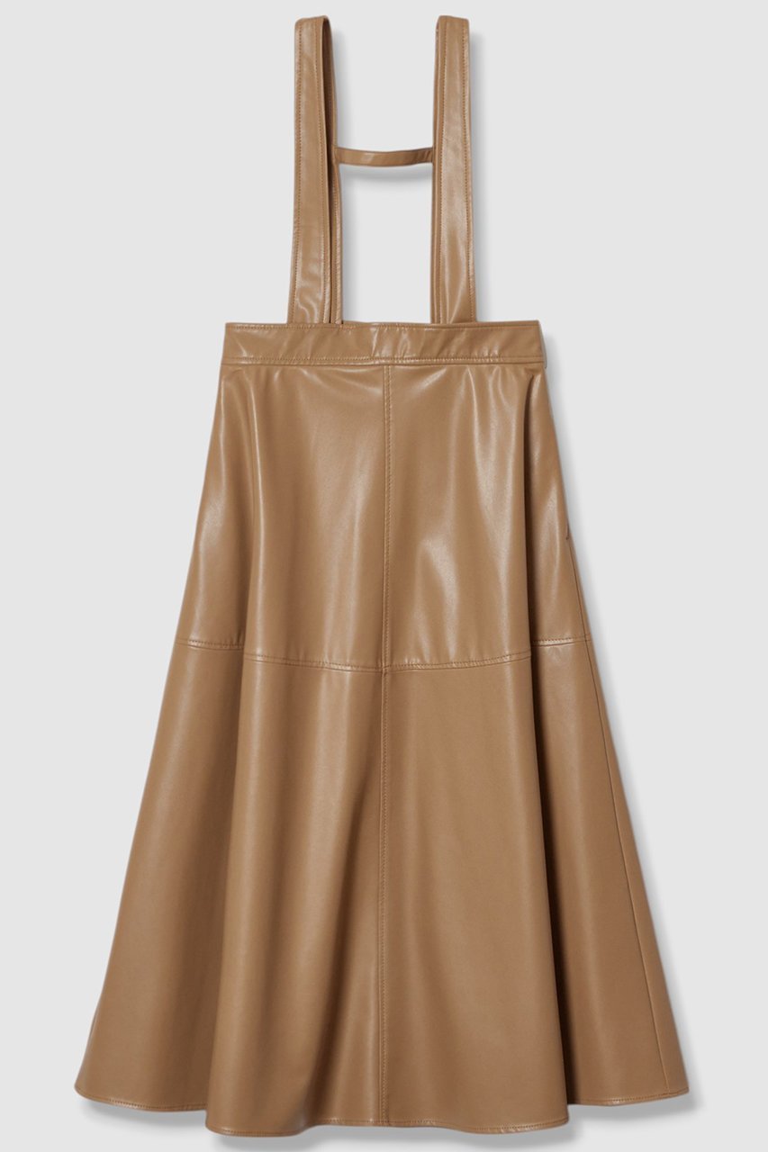 【アナイ/ANAYI】のフェイクレザージャンパー スカート 人気、トレンドファッション・服の通販 founy(ファニー) ファッション Fashion レディースファッション Fashion for Women スカート Skirts ロングスカート Long Skirts / Maxi & Midi Skirts フェイクレザー Faux Leather, PU Leather フレア Flare, Flared リアル Real, Realistic ロング Long, Long-Length エレガント 上品 Elegant other-3|ID: prp329100004606170 ipo3291000000032839497