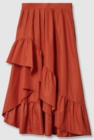 【アルアバイル/allureville】の【Loulou Willoughby】レイヤーアシンメトリースカート 人気、トレンドファッション・服の通販 founy(ファニー) ファッション Fashion レディースファッション Fashion for Women スカート Skirts ロングスカート Long Skirts / Maxi & Midi Skirts ショート Short, Short Length シンプル Simple, Minimal タフタ Taffeta, Structured Fabric ロング Long, Long-Length 新作・新入荷 New Arrivals / New In |ID:prp329100004606178