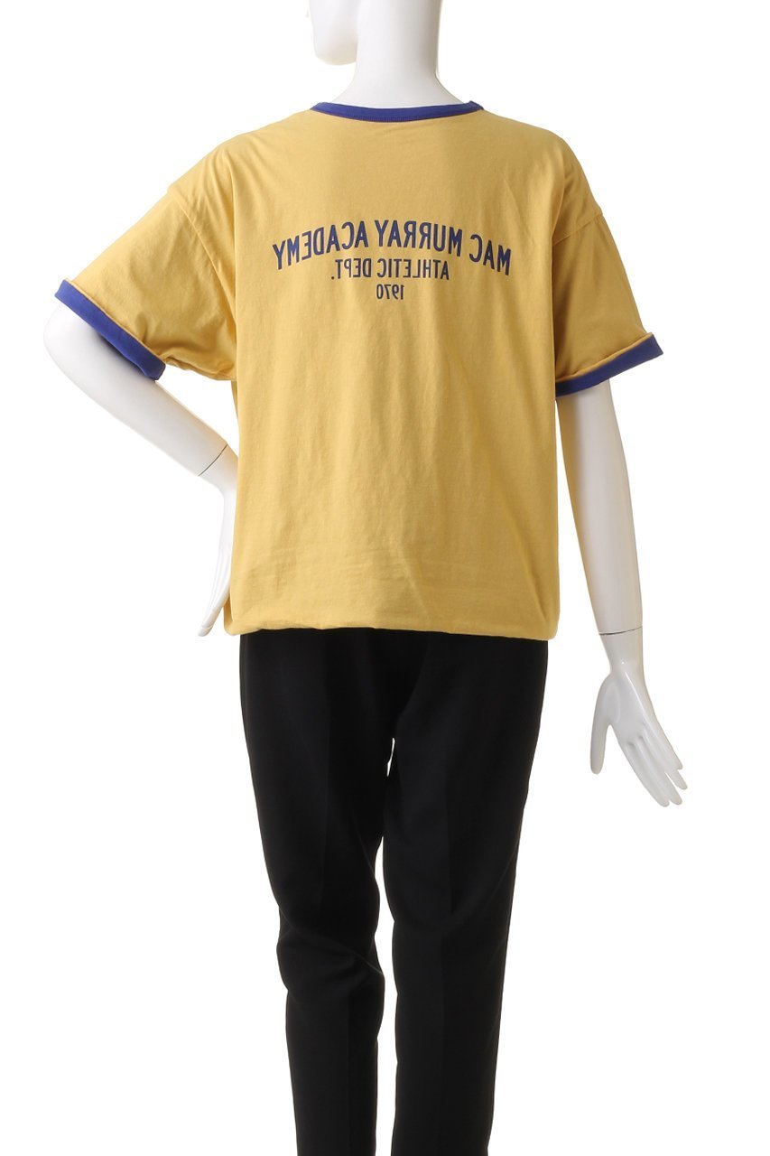 【セント ジョンズ サードクラブ/ST.JOHNS 3RD CLUB】のMAC MURRAY リバーシブル Tシャツ 人気、トレンドファッション・服の通販 founy(ファニー) 　ファッション　Fashion　レディースファッション　Fashion for Women　トップス・カットソー　Cut & Sew Tops　シャツ・ブラウス・オフィスカジュアル　Elegant Blouses & Button-Ups　ロングTシャツ・Tシャツ　Longline T-Shirts & Tees　カットソー・ベーシックTシャツ　Cut-and-Sewn Tops / Stretch Tees & Basics　ショート　Short, Short Length　スリーブ　Sleeve, Long Sleeve / Short Sleeve　バランス　Balance, Style Balance　フロント　Front, Front Design　ボトム　Bottoms, Lower Wear　リバーシブル　Reversible, Two-Sided　夏　Summer　春　Spring　S/S・春夏　SS, Spring/Summer, Warm Season　other-8|ID: prp329100004606180 ipo3291000000032839810