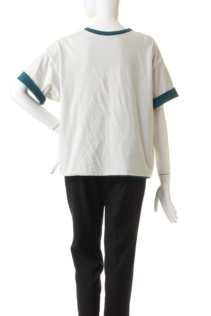 【セント ジョンズ サードクラブ/ST.JOHNS 3RD CLUB】のC.N×Athletic Club ショート リバーシブルTシャツ 人気、トレンドファッション・服の通販 founy(ファニー) 　ファッション　Fashion　レディースファッション　Fashion for Women　トップス・カットソー　Cut & Sew Tops　シャツ・ブラウス・オフィスカジュアル　Elegant Blouses & Button-Ups　ロングTシャツ・Tシャツ　Longline T-Shirts & Tees　カットソー・ベーシックTシャツ　Cut-and-Sewn Tops / Stretch Tees & Basics　ショルダー　Shoulder, Shoulder Strap　ショート　Short, Short Length　スリーブ　Sleeve, Long Sleeve / Short Sleeve　ドロップ　Drop Shoulder, Dropped Style　バランス　Balance, Style Balance　フロント　Front, Front Design　リバーシブル　Reversible, Two-Sided　リラックス　Relax, Relaxed Fit　other-8|ID: prp329100004606182 ipo3291000000032839864