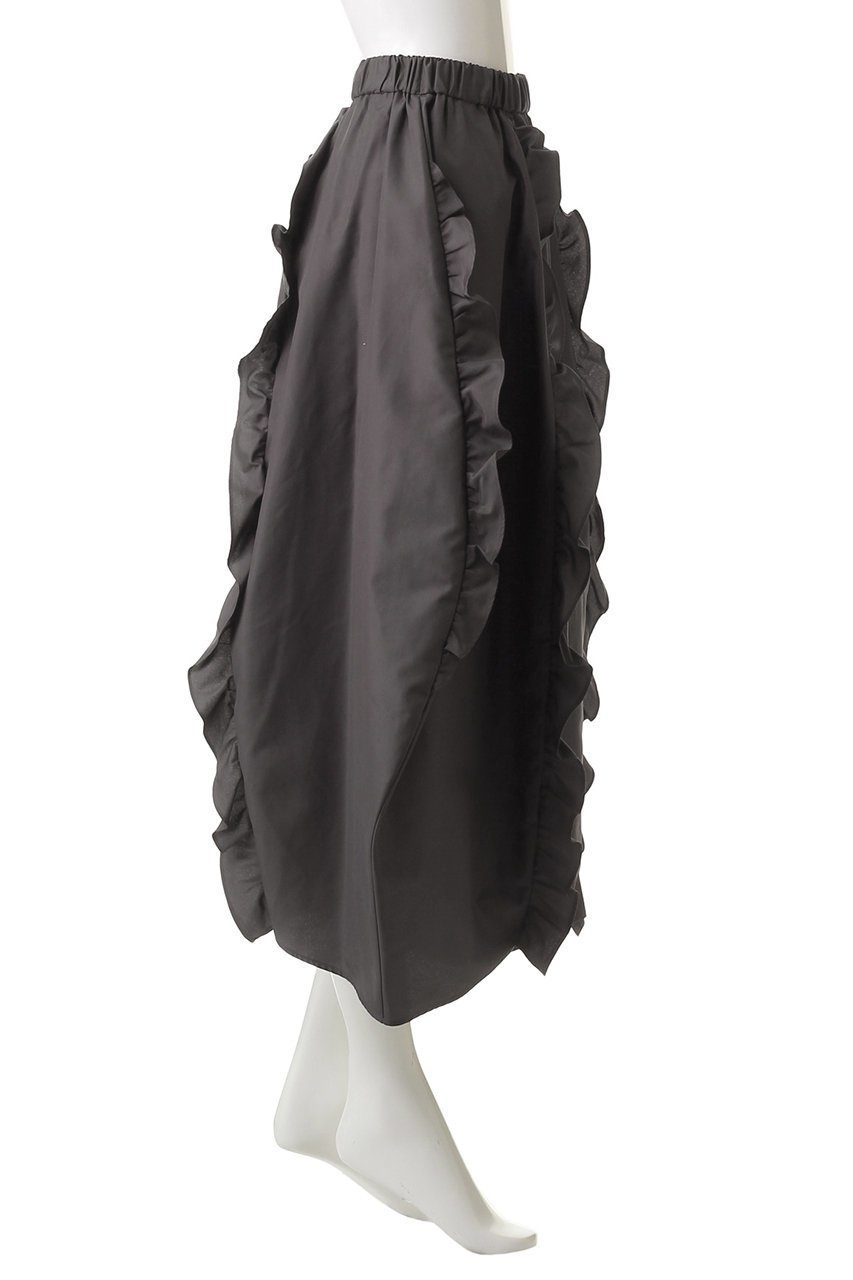 【ランバン オン ブルー/LANVIN en Bleu】のフリルコクーンスカート 人気、トレンドファッション・服の通販 founy(ファニー) 　ファッション　Fashion　レディースファッション　Fashion for Women　スカート　Skirts　ロングスカート　Long Skirts / Maxi & Midi Skirts　フェミニン　Feminine, Girly　フリル　Frill, Ruffle　ロング　Long, Long-Length　other-3|ID: prp329100004606183 ipo3291000000035964264