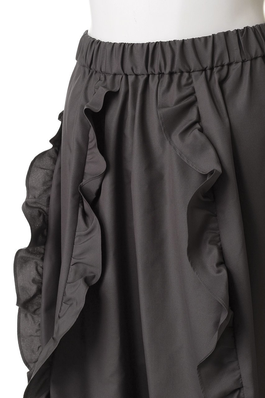 【ランバン オン ブルー/LANVIN en Bleu】のフリルコクーンスカート 人気、トレンドファッション・服の通販 founy(ファニー) 　ファッション　Fashion　レディースファッション　Fashion for Women　スカート　Skirts　ロングスカート　Long Skirts / Maxi & Midi Skirts　フェミニン　Feminine, Girly　フリル　Frill, Ruffle　ロング　Long, Long-Length　other-5|ID: prp329100004606183 ipo3291000000035964266