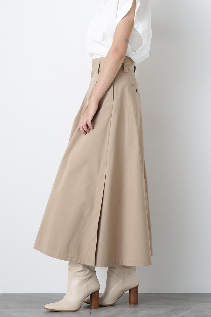【ヒューエルミュージアム/hueLe Museum】の【STUMBLY】Maxi Flare Chino Skirt 人気、トレンドファッション・服の通販 founy(ファニー) 　ファッション　Fashion　レディースファッション　Fashion for Women　スカート　Skirts　ロングスカート　Long Skirts / Maxi & Midi Skirts　スタンダード　Standard, Basic　センター　Center, Center Line　ロング　Long, Long-Length　新作・新入荷　New Arrivals / New In　other-4|ID: prp329100004606185 ipo3291000000032839921