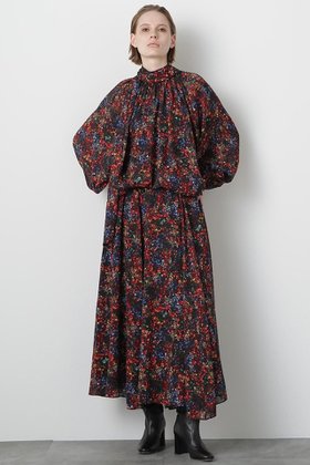 【ヒューエルミュージアム/hueLe Museum】 【STUMBLY】Printed Maxi Flare Skirt人気、トレンドファッション・服の通販 founy(ファニー) ファッション Fashion レディースファッション Fashion for Women スカート Skirts ロングスカート Long Skirts / Maxi & Midi Skirts おすすめ Recommended / Our Picks サテン Satin, Glossy Fabric ジャカード／ジャガード Jacquard, Woven Pattern セットアップ Set-Up, Coordinated Outfit ツイード Twill, Twill Weave プリント Print, Printed Pattern リボン Ribbon, Bow ロング Long, Long-Length 無地 Plain, Solid Color |ID:prp329100004606187