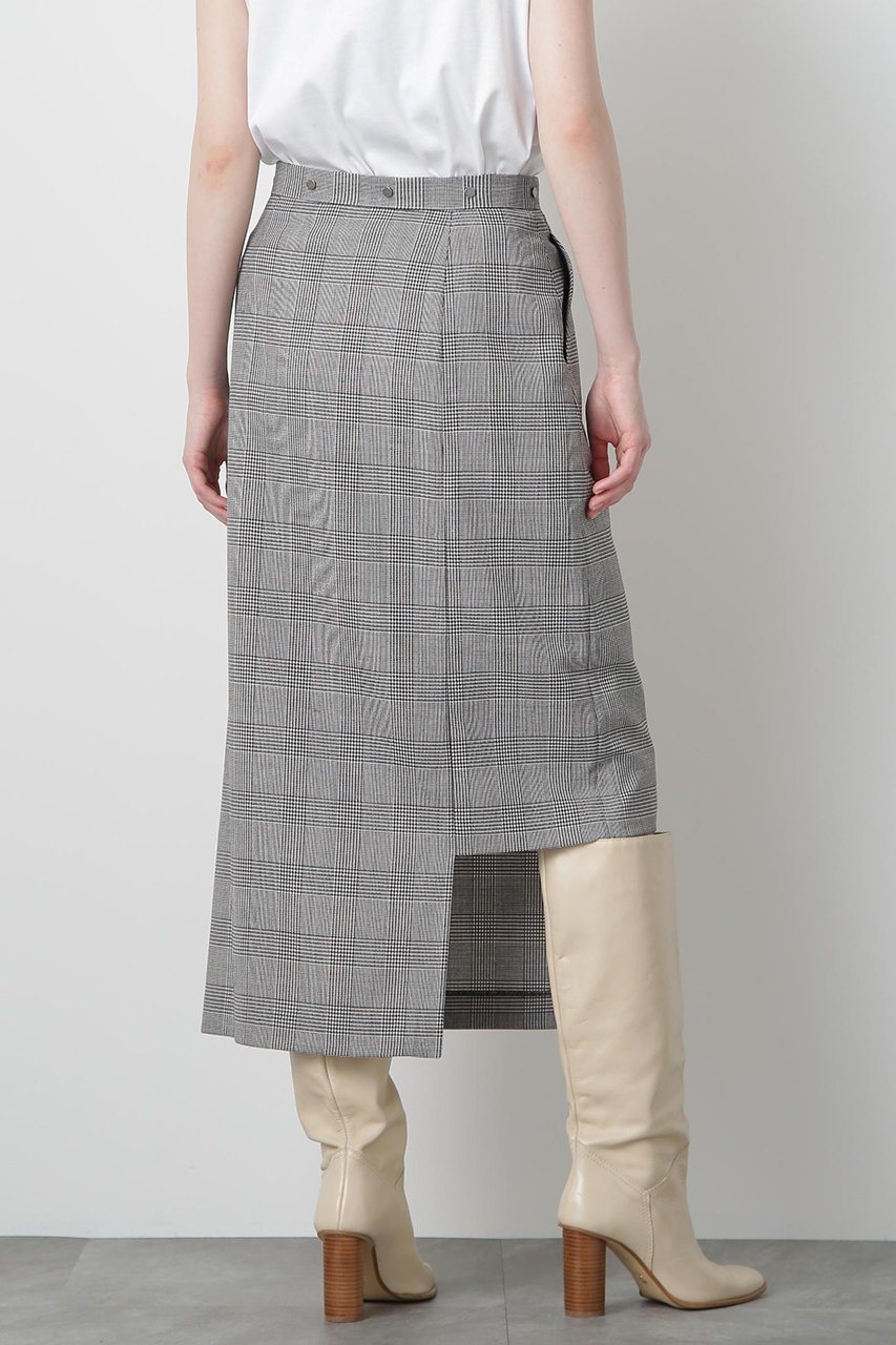 【ヒューエルミュージアム/hueLe Museum】の【STUMBLY】Mix Fabric Combination Skirt 人気、トレンドファッション・服の通販 founy(ファニー) 　ファッション　Fashion　レディースファッション　Fashion for Women　スカート　Skirts　ロングスカート　Long Skirts / Maxi & Midi Skirts　スタンダード　Standard, Basic　ドット　Polka Dot, Dot Pattern　プリント　Print, Printed Pattern　マニッシュ　Mannish, Boyish　ロング　Long, Long-Length　新作・新入荷　New Arrivals / New In　other-8|ID: prp329100004606189 ipo3291000000032840073