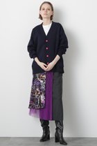 【ヒューエルミュージアム/hueLe Museum】の【STUMBLY】Mix Fabric Combination Skirt ブラック|ID: prp329100004606189 ipo3291000000035796138