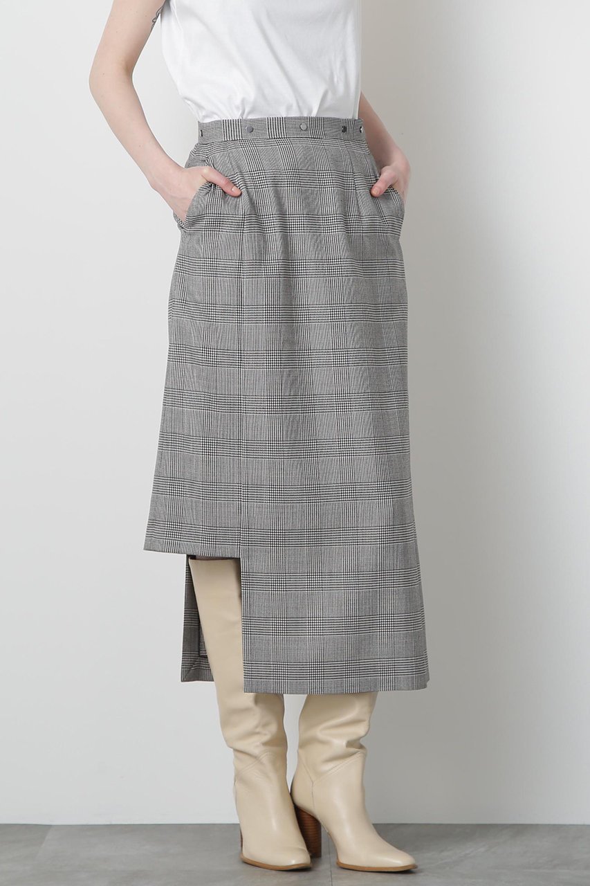 【ヒューエルミュージアム/hueLe Museum】の【STUMBLY】Mix Fabric Combination Skirt 人気、トレンドファッション・服の通販 founy(ファニー) ファッション Fashion レディースファッション Fashion for Women スカート Skirts ロングスカート Long Skirts / Maxi & Midi Skirts スタンダード Standard, Basic ドット Polka Dot, Dot Pattern プリント Print, Printed Pattern マニッシュ Mannish, Boyish ロング Long, Long-Length other-7|ID: prp329100004606189 ipo3291000000035964295