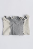 【プランク プロジェクト/PRANK PROJECT】のフリルスウェットビスチェ / Ruffle Sweatshirt Bustier GRY(グレー)|ID: prp329100004606190 ipo3291000000032840059