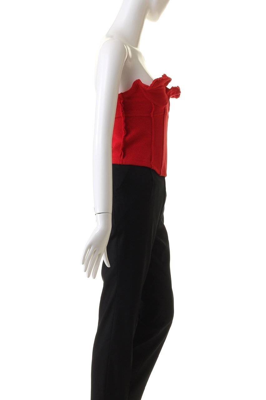 【プランク プロジェクト/PRANK PROJECT】のフリルスウェットビスチェ / Ruffle Sweatshirt Bustier 人気、トレンドファッション・服の通販 founy(ファニー) 　ファッション　Fashion　レディースファッション　Fashion for Women　トップス・カットソー　Cut & Sew Tops　シャツ・ブラウス・オフィスカジュアル　Elegant Blouses & Button-Ups　レディースパーカー・カジュアルフーディー　Casual Hoodies & Sweatshirts　ロングTシャツ・Tシャツ　Longline T-Shirts & Tees　スウェット・クルーネックトップス　Sweatshirts & Crewnecks / Relaxed Fit Sweat Tops　カットソー・ベーシックTシャツ　Cut-and-Sewn Tops / Stretch Tees & Basics　ビスチェ　Bustiers & Corset Tops / Layered Bustier Style　おすすめ　Recommended / Our Picks　ビスチェ　Bustier, Corset Top　フリル　Frill, Ruffle　ワイヤー　Wire, Wired Bra　other-3|ID: prp329100004606190 ipo3291000000032840088