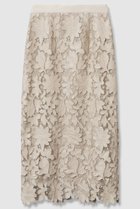 【アナイ/ANAYI】のレザーフラワーエンブロイダリー スカート 人気、トレンドファッション・服の通販 founy(ファニー) ファッション Fashion レディースファッション Fashion for Women スカート Skirts ロングスカート Long Skirts / Maxi & Midi Skirts スカラップ Scallop, Scalloped Edge スリット Slit, Slit Detail タイトスカート Pencil Skirt, Tight Skirt バランス Balance, Style Balance フラワー Flower, Floral ベーシック Basic, Essential メッシュ Mesh, Net Fabric モチーフ Motif, Design Theme ロング Long, Long-Length 秋 Autumn thumbnail ベージュ|ID: prp329100004606192 ipo3291000000032840147