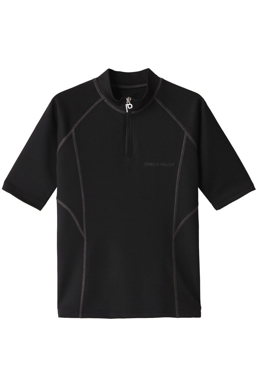 【プランク プロジェクト/PRANK PROJECT】のスキューバハーフジップトップ / Scuba Half Zip Top 人気、トレンドファッション・服の通販 founy(ファニー) 　ファッション　Fashion　レディースファッション　Fashion for Women　トップス・カットソー　Cut & Sew Tops　シャツ・ブラウス・オフィスカジュアル　Elegant Blouses & Button-Ups　ロングTシャツ・Tシャツ　Longline T-Shirts & Tees　カットソー・ベーシックTシャツ　Cut-and-Sewn Tops / Stretch Tees & Basics　おすすめ　Recommended / Our Picks　インナー　Innerwear　キャミ　Camisole, Cami Top　ショート　Short, Short Length　ジャケット　Jacket, Outerwear　ストレッチ　Stretch, Stretchy Fabric　スポーティ　Sporty, Casual Athletic　スラックス　Slacks, Dress Pants　スリーブ　Sleeve, Long Sleeve / Short Sleeve　フェミニン　Feminine, Girly　 other-1|ID: prp329100004606193 ipo3291000000036029081