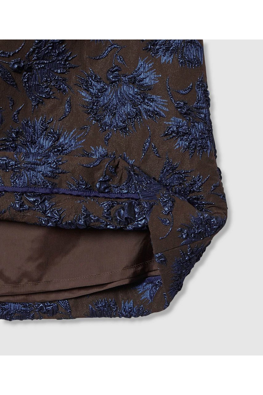 【アナイ/ANAYI】のラメフラワーフクレジャガードミニ スカート 人気、トレンドファッション・服の通販 founy(ファニー) 　ファッション　Fashion　レディースファッション　Fashion for Women　スカート　Skirts　ミニスカート　Mini Skirts　コンパクト　Compact, Small Size　シンプル　Simple, Minimal　ジャカード／ジャガード　Jacquard, Woven Pattern　ストレッチ　Stretch, Stretchy Fabric　ミニスカート　Mini Skirt, Short Skirt　ラグジュアリー　Luxury, Elegant　エレガント 上品　Elegant　台形　A-Line, Trapezoid Shape　other-5|ID: prp329100004606194 ipo3291000000032840226