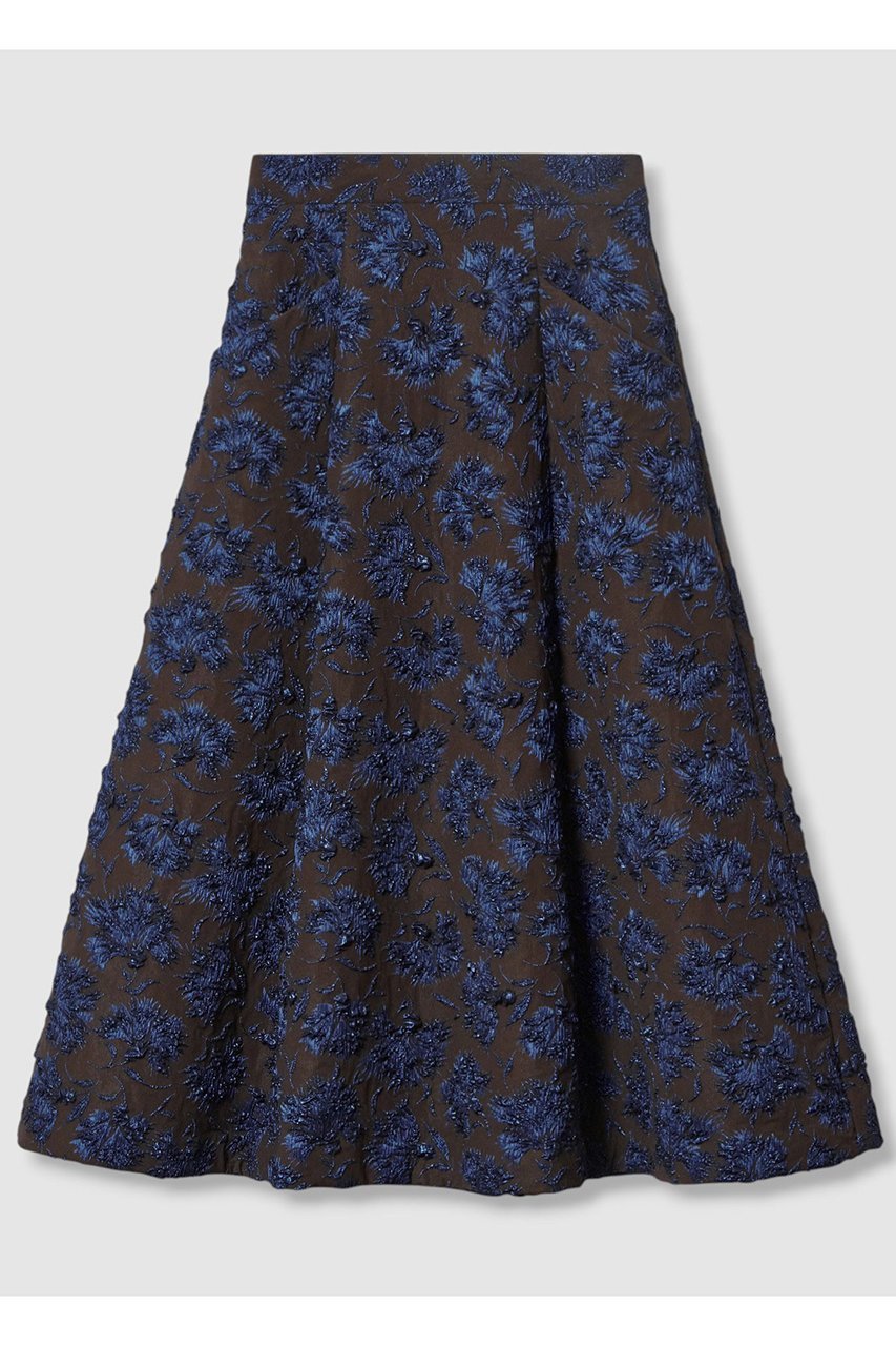 【アナイ/ANAYI】のラメフラワーフクレジャガードフレア スカート 人気、トレンドファッション・服の通販 founy(ファニー) 　ファッション　Fashion　レディースファッション　Fashion for Women　スカート　Skirts　Aライン・フレアスカート　A-Line & Flared Skirts　ロングスカート　Long Skirts / Maxi & Midi Skirts　ジャカード／ジャガード　Jacquard, Woven Pattern　ストレッチ　Stretch, Stretchy Fabric　フレア　Flare, Flared　ポケット　Pocket, Pocket Detail　ラグジュアリー　Luxury, Elegant　ロング　Long, Long-Length　エレガント 上品　Elegant　 other-1|ID: prp329100004606195 ipo3291000000032840237