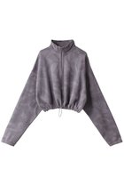 【メゾンスペシャル/MAISON SPECIAL】のHalf Zip Cropped Sweat Top/ハーフジップクロップドスウェットトップ BLU(ブルー)|ID: prp329100004606197 ipo3291000000032840350