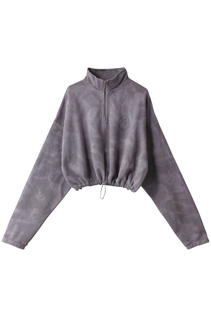 【メゾンスペシャル/MAISON SPECIAL】のHalf Zip Cropped Sweat Top/ハーフジップクロップドスウェットトップ インテリア・キッズ・メンズ・レディースファッション・服の通販 founy(ファニー) 　ファッション　Fashion　レディースファッション　Fashion for Women　トップス・カットソー　Cut & Sew Tops　シャツ・ブラウス・オフィスカジュアル　Elegant Blouses & Button-Ups　レディースパーカー・カジュアルフーディー　Casual Hoodies & Sweatshirts　ロングTシャツ・Tシャツ　Longline T-Shirts & Tees　スウェット・クルーネックトップス　Sweatshirts & Crewnecks / Relaxed Fit Sweat Tops　カットソー・ベーシックTシャツ　Cut-and-Sewn Tops / Stretch Tees & Basics　スウェット / スエット　Sweatshirt, Sweatwear　ストレッチ　Stretch, Stretchy Fabric　セットアップ　Set-Up, Coordinated Outfit　タイトスカート　Pencil Skirt, Tight Skirt　ドローストリング　Drawstring, Pull Cord　ハーフ　Half, Half-Length　BLU(ブルー)|ID: prp329100004606197 ipo3291000000032840350