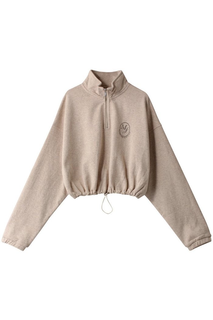 【メゾンスペシャル/MAISON SPECIAL】のHalf Zip Cropped Sweat Top/ハーフジップクロップドスウェットトップ インテリア・キッズ・メンズ・レディースファッション・服の通販 founy(ファニー) https://founy.com/ ファッション Fashion レディースファッション Fashion for Women トップス・カットソー Cut & Sew Tops シャツ・ブラウス・オフィスカジュアル Elegant Blouses & Button-Ups レディースパーカー・カジュアルフーディー Casual Hoodies & Sweatshirts ロングTシャツ・Tシャツ Longline T-Shirts & Tees スウェット・クルーネックトップス Sweatshirts & Crewnecks / Relaxed Fit Sweat Tops カットソー・ベーシックTシャツ Cut-and-Sewn Tops / Stretch Tees & Basics スウェット / スエット Sweatshirt, Sweatwear ストレッチ Stretch, Stretchy Fabric セットアップ Set-Up, Coordinated Outfit タイトスカート Pencil Skirt, Tight Skirt ドローストリング Drawstring, Pull Cord ハーフ Half, Half-Length |ID: prp329100004606197 ipo3291000000032840356