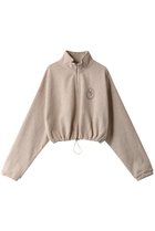 【メゾンスペシャル/MAISON SPECIAL】のHalf Zip Cropped Sweat Top/ハーフジップクロップドスウェットトップ IVR(アイボリー)|ID: prp329100004606197 ipo3291000000034908154