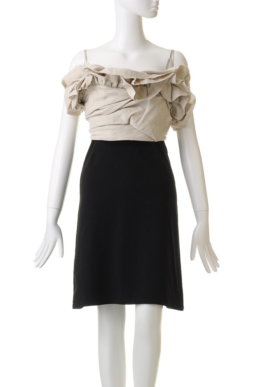 【プランク プロジェクト/PRANK PROJECT】のカットオフフリルトップ / Cut-off Ruffled Top 人気、トレンドファッション・服の通販 founy(ファニー) 　ファッション　Fashion　レディースファッション　Fashion for Women　トップス・カットソー　Cut & Sew Tops　キャミソール&ノースリーブ　Camisoles & Sleeveless Tops　シャツ・ブラウス・オフィスカジュアル　Elegant Blouses & Button-Ups　ロングTシャツ・Tシャツ　Longline T-Shirts & Tees　カットソー・ベーシックTシャツ　Cut-and-Sewn Tops / Stretch Tees & Basics　キャミソール　Camisole, Spaghetti Strap Top　タフタ　Taffeta, Structured Fabric　タンク　Tank Top, Sleeveless Top　フリル　Frill, Ruffle　ランダム　Random, Irregular　リップ　Lip, Lip Motif　リネン　Linen, Linen Fabric　ワッシャー　Washer, Crinkled Finish　夏　Summer　エレガント 上品　Elegant　other-2|ID: prp329100004606205 ipo3291000000032840590