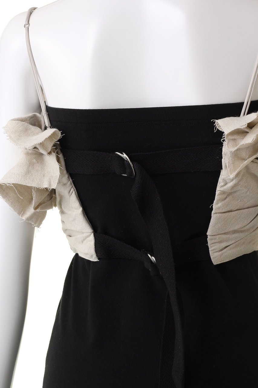 【プランク プロジェクト/PRANK PROJECT】のカットオフフリルトップ / Cut-off Ruffled Top 人気、トレンドファッション・服の通販 founy(ファニー) 　ファッション　Fashion　レディースファッション　Fashion for Women　トップス・カットソー　Cut & Sew Tops　キャミソール&ノースリーブ　Camisoles & Sleeveless Tops　シャツ・ブラウス・オフィスカジュアル　Elegant Blouses & Button-Ups　ロングTシャツ・Tシャツ　Longline T-Shirts & Tees　カットソー・ベーシックTシャツ　Cut-and-Sewn Tops / Stretch Tees & Basics　キャミソール　Camisole, Spaghetti Strap Top　タフタ　Taffeta, Structured Fabric　タンク　Tank Top, Sleeveless Top　フリル　Frill, Ruffle　ランダム　Random, Irregular　リップ　Lip, Lip Motif　リネン　Linen, Linen Fabric　ワッシャー　Washer, Crinkled Finish　夏　Summer　エレガント 上品　Elegant　other-6|ID: prp329100004606205 ipo3291000000032840615