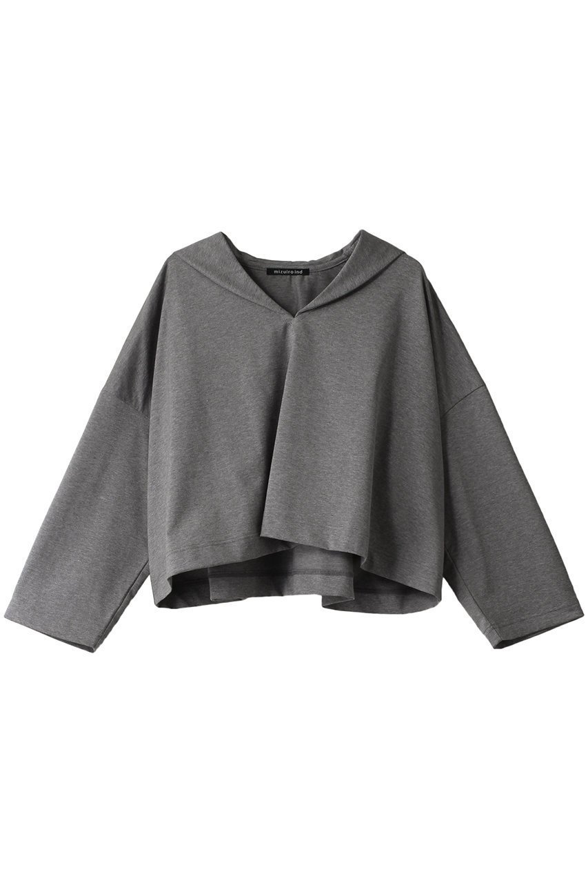 【ミズイロ インド/mizuiro ind】のsailor collar T Tシャツ インテリア・キッズ・メンズ・レディースファッション・服の通販 founy(ファニー) 　ファッション　Fashion　レディースファッション　Fashion for Women　トップス・カットソー　Cut & Sew Tops　シャツ・ブラウス・オフィスカジュアル　Elegant Blouses & Button-Ups　ロングTシャツ・Tシャツ　Longline T-Shirts & Tees　カットソー・ベーシックTシャツ　Cut-and-Sewn Tops / Stretch Tees & Basics　おすすめ　Recommended / Our Picks　カットソー　Cut and Sewn Top　ショート　Short, Short Length　スリーブ　Sleeve, Long Sleeve / Short Sleeve　バランス　Balance, Style Balance　ロング　Long, Long-Length　ワイド　Wide, Wide Fit　今季　This Season, Current Season　gray|ID: prp329100004606209 ipo3291000000032840961
