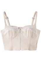 【メゾンスペシャル/MAISON SPECIAL】のコットンストレッチビスチェ WHT(ホワイト)|ID: prp329100004606210 ipo3291000000032840996