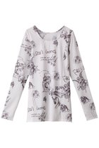 【メゾンスペシャル/MAISON SPECIAL】のHand Illustration Printed Tops/ハンドイラストプリントトップス IVR(アイボリー)|ID: prp329100004606211 ipo3291000000032841113