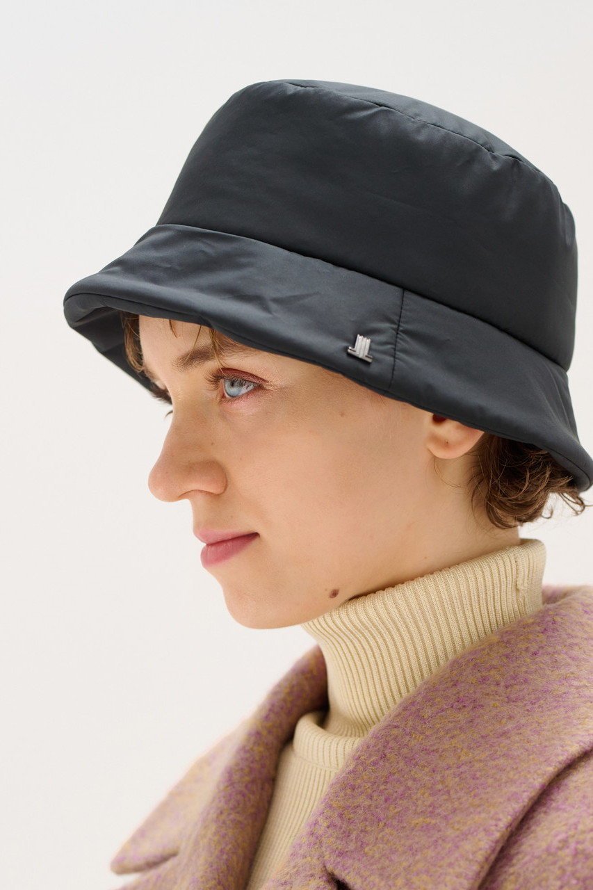 【ランバン オン ブルー/LANVIN en Bleu】のパデッドバケットハット 人気、トレンドファッション・服の通販 founy(ファニー) 　ファッション　Fashion　レディースファッション　Fashion for Women　キャップ&ハット　Hats & Caps　コンパクト　Compact, Small Size　シンプル　Simple, Minimal　タフタ　Taffeta, Structured Fabric　エレガント 上品　Elegant　冬　Winter / This Winter　帽子　Hat, Headwear　other-7|ID: prp329100004606212 ipo3291000000032841316